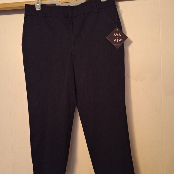 Ava&Viv Ankle Business Casual Pants size 14W - Picture 2 of 5